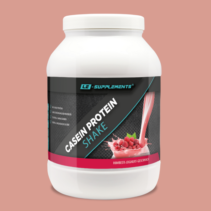 Casein Proteinpulver himbeer