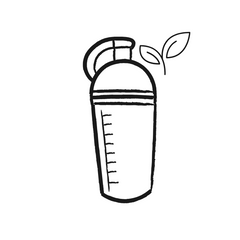 Veganes Proteinpulver