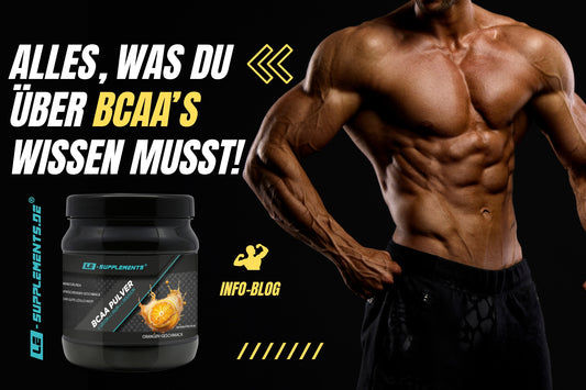 Alles, was du über BCAA Pulver wissen musst