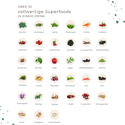 Superfood Greens Pulver 360 g