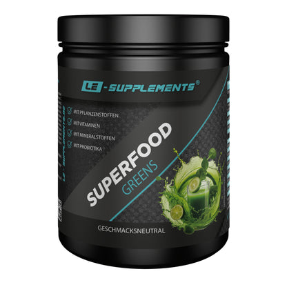 Superfood Greens Powder Geschmacksneutral 360 g